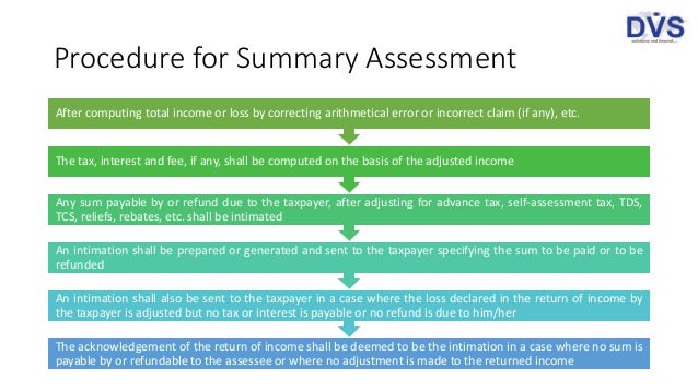 Summary assessment and scrutiny assessment