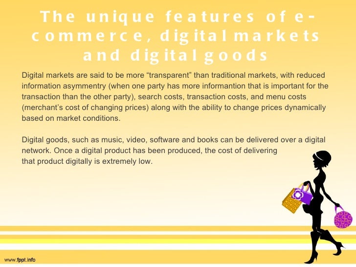 Digital Markets, Digital Goods