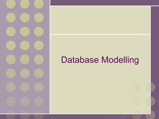 Summary data modelling | PPT
