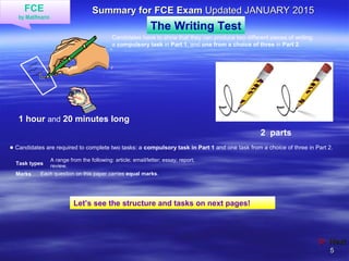 FCE - Information | PPT