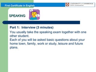 Summary FCE exam | PPT