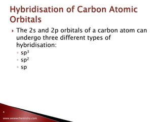 Hybridisation of Carbon Atomic Orbitals | PPSX