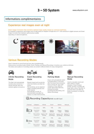 3 – SD System
Informations complémentaires
www.sdsystem.com
 