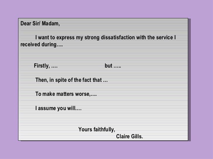 letter writing giving asking for advice letters of complaint i want to write a letter