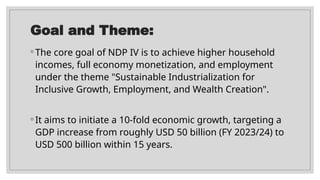 Uganda's NDP IV: Strategic Plan for Sustainable Industrialization and ...