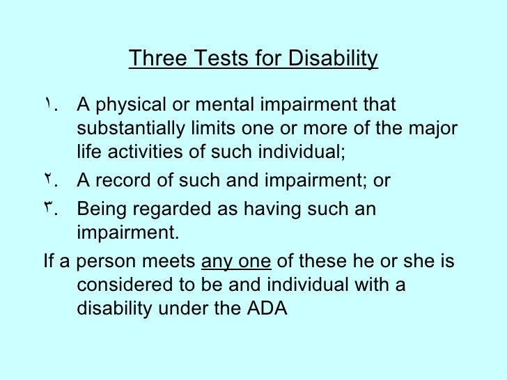 Summary Of ADA Title II Regulations About Governmental Entities