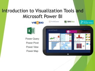Introduction to Visualization Tools and 
Microsoft Power BI 
 