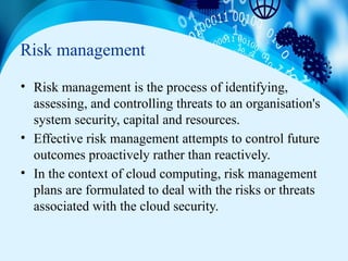 summary of cloud computing risk management review.pptx