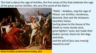 Summary of Homer’s Iliad: Warrior Culture of Ancient Greece | PDF