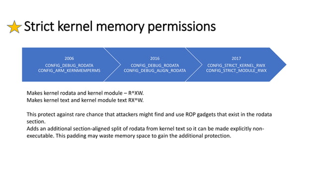 Summary of linux kernel security protections | PPTX