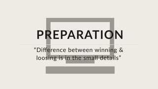 Summary of my internship