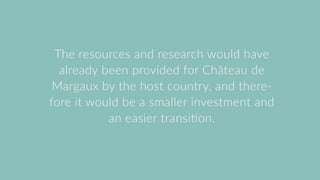 Summary of my internship