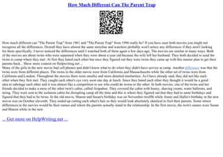 Summary Of The Digital Parent Trap | PPT