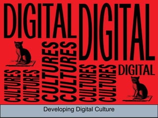 Developing Digital Culture
 