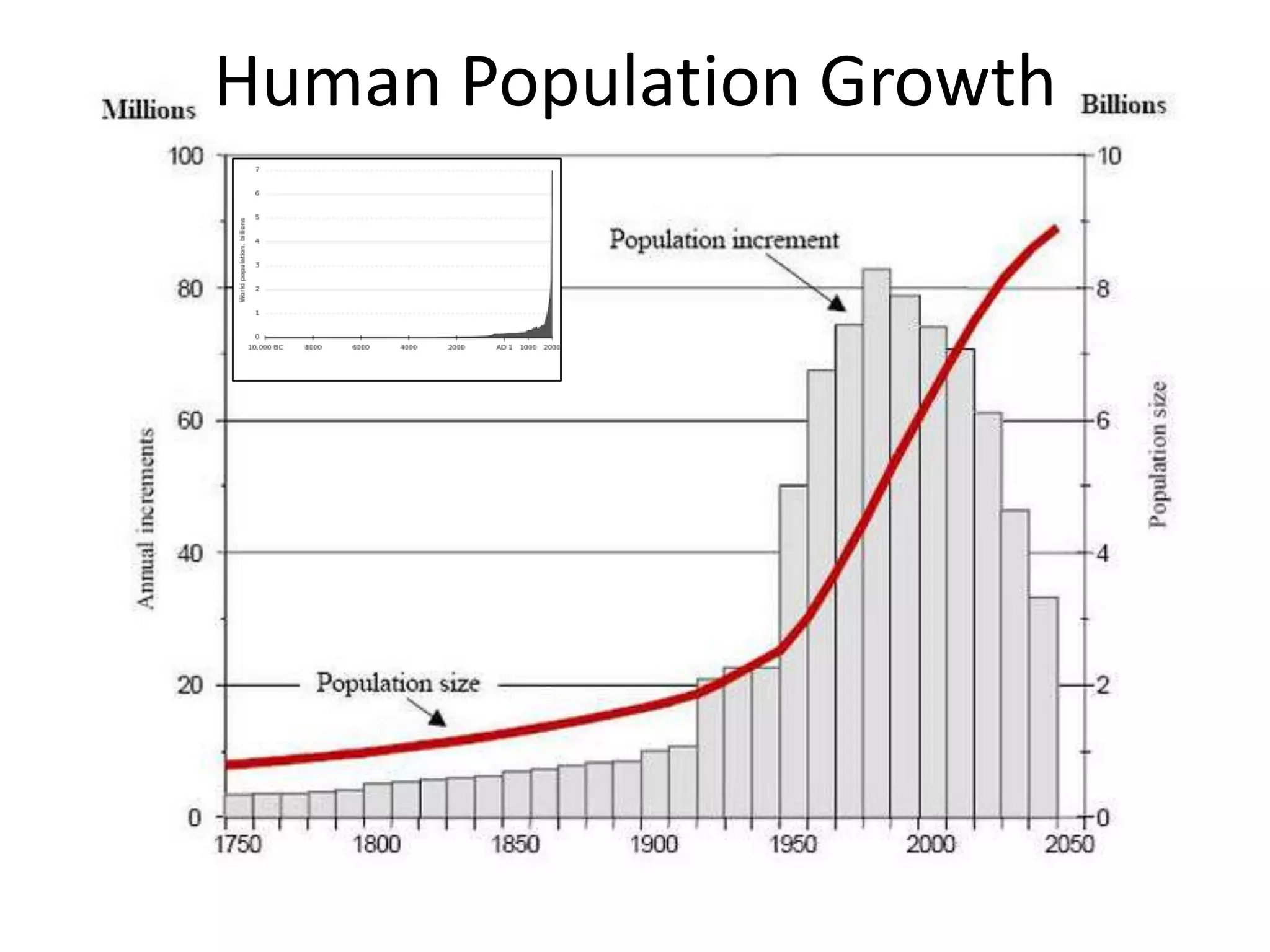 Human Population Growth
 