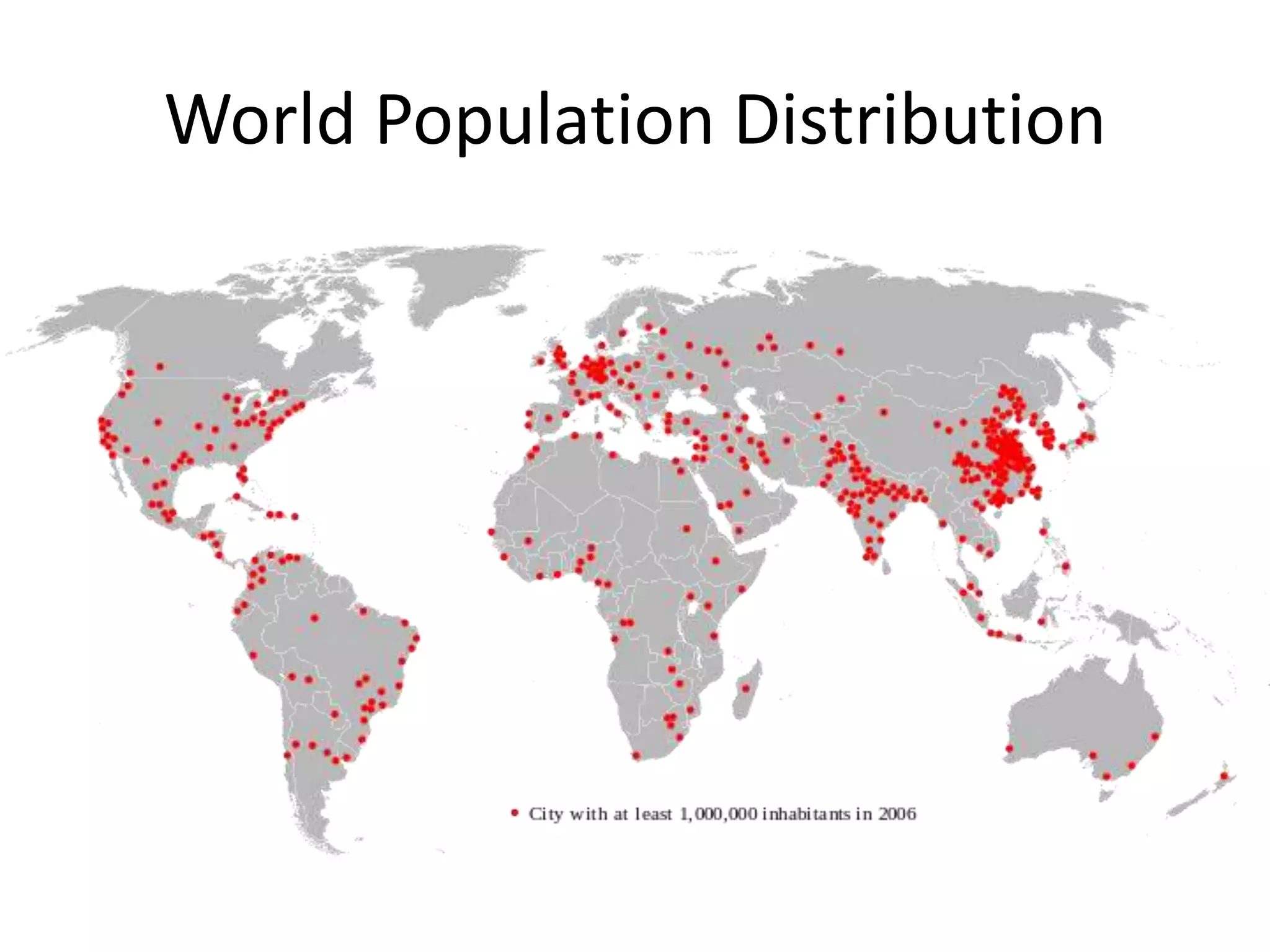 World Population Distribution
 