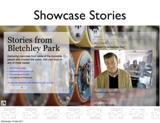 Showcase Stories




Wednesday, 25 May 2011
 