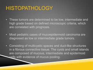 Summary (pediatric oral pathology)