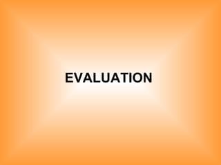 EVALUATION   