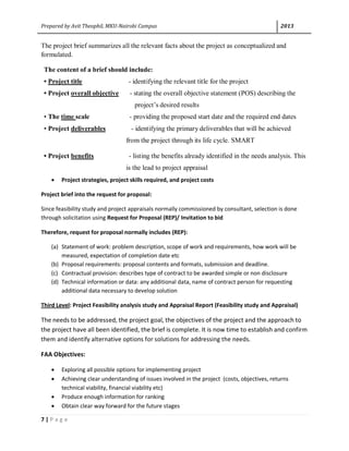 Project Planning and Management Summary 505 by Avit Theophil | PDF