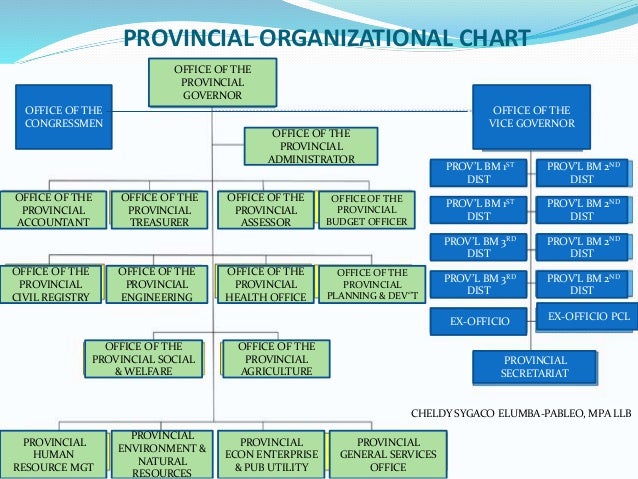 Manila City Hall Organizational Chart