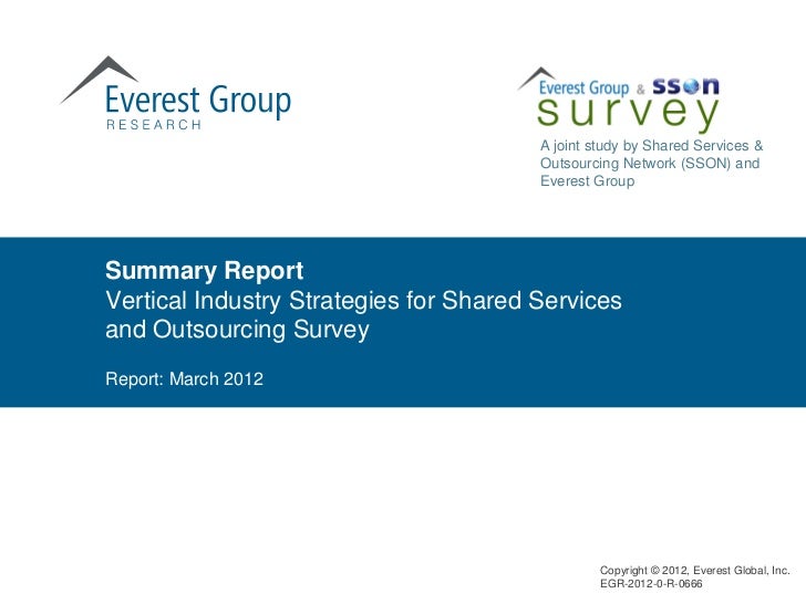 Thesis shared services