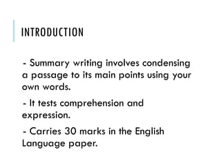 Introduction Summary Notes Example Summary Writing WAtnthu6EC Lesson (1).pptx
