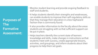 Summative and formative assessment | PDF