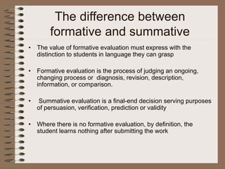 Summative and Formative Assessments.ppt