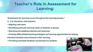 Summative and formative assessment | PPTX
