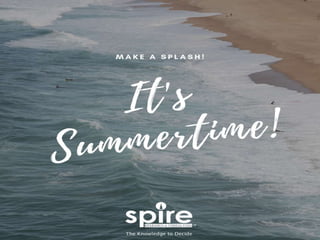 It's summer time!