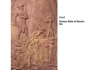 Detail Victory Stele of Naram-Sin 