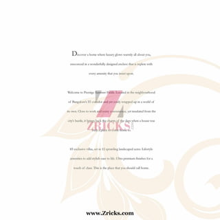 www.Zricks.com
 