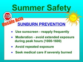 Summer Safety 2 | PPT