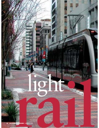 rail
                         light
38   ON COMMON GROUND SUMMER 2004
 