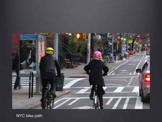 NYC bike path
 