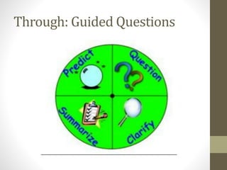 Through: Guided Questions
 