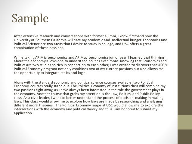 College admissions essay workshop