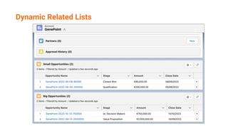 Dynamic Related Lists
 