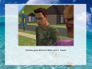 Orlando gives Bertino’s Bolts rank 4. Sweet.
 