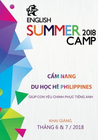 Du học hè 2018 - Summer Camp Brochure (Phil English Vietnam)