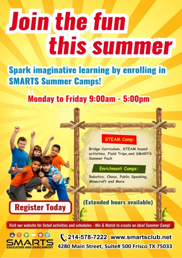 Frisco Summer Camp Poster