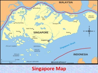 Singapore Map
 