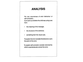 Summer institute 2012 Running Records