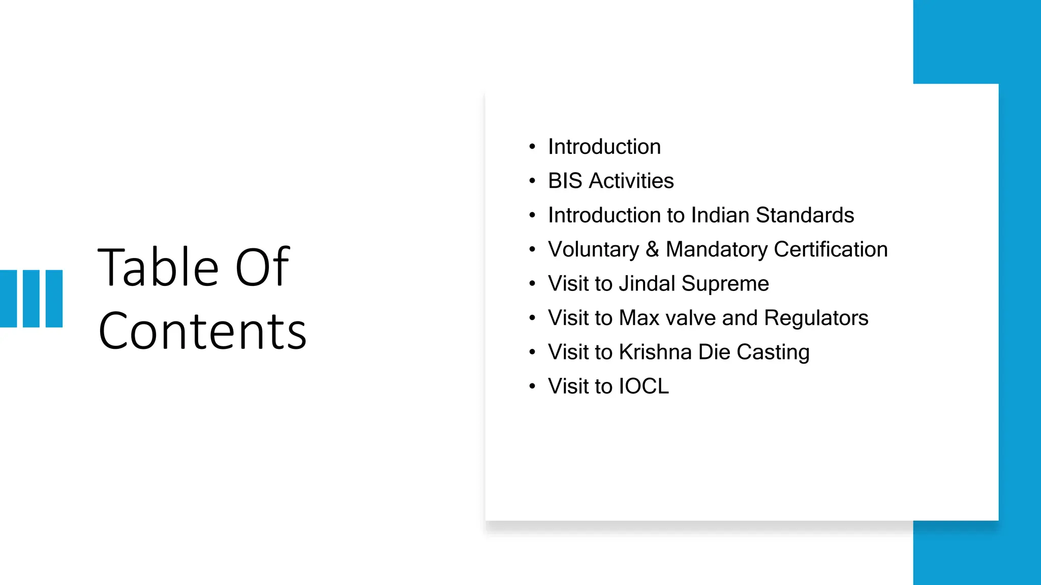 Beraeu of Indian standard SUMMER INTERN_PRESENTATION.pptx