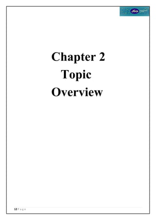 12 P a g e
Chapter 2
Topic
Overview
 