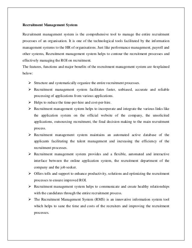 objective of summer internship