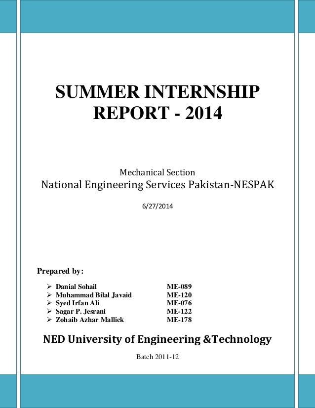 summer-internship-report-national-engineering-services-pakistan-2014