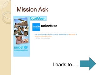 Mission AskLeads to….