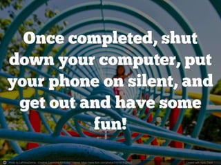 Photo by LaPrimaDonna - Creative Commons Attribution License https://www.flickr.com/photos/31816015@N02 Created with Haiku Deck
 